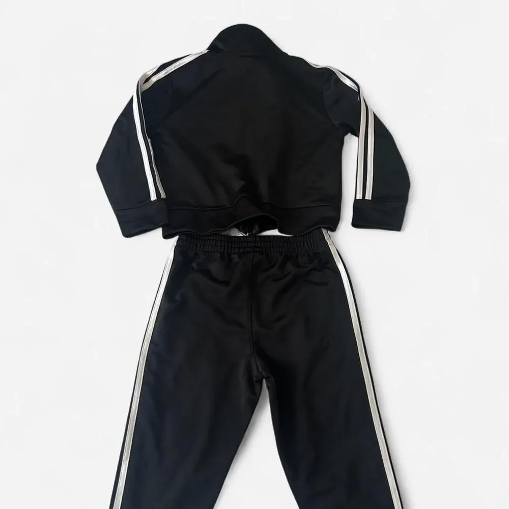 Adidas 18 Month Black and Blue Classic Jumpsuit